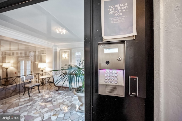 interior details with ornamental molding