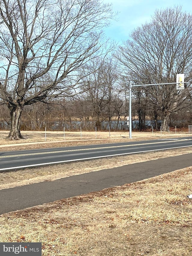 view of road