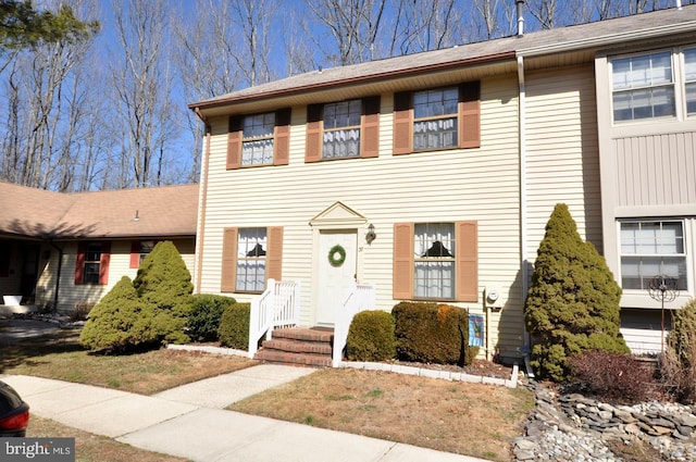 view of townhome / multi-family property