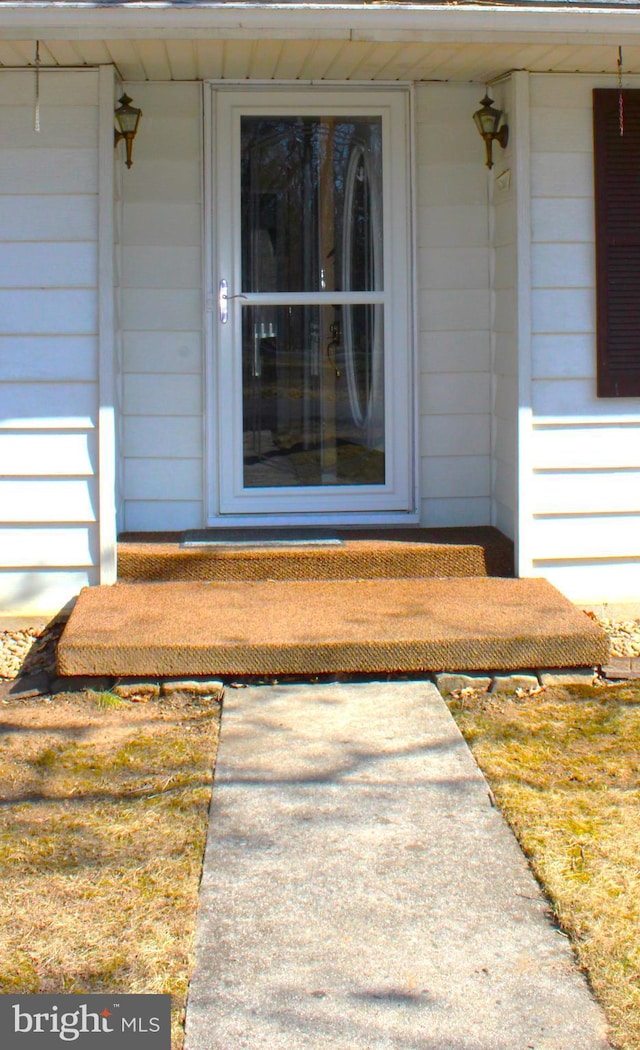 view of entrance to property