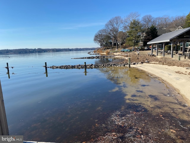 property view of water