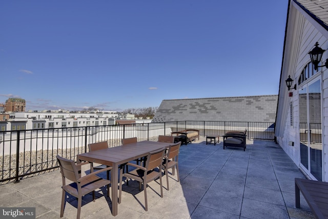 view of patio / terrace with outdoor dining space