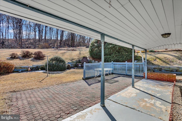 view of patio / terrace