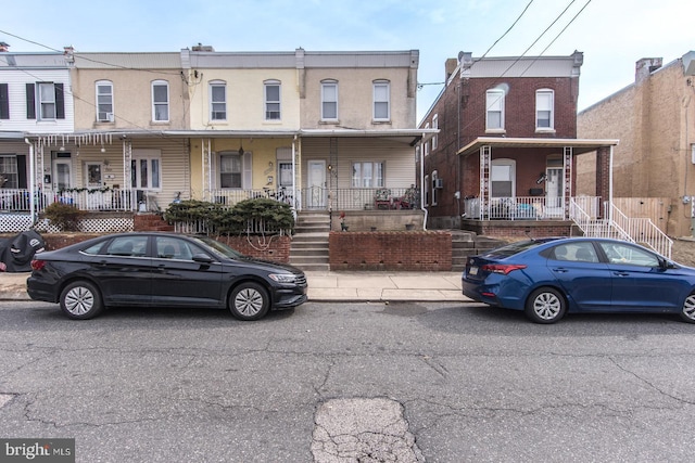 view of townhome / multi-family property