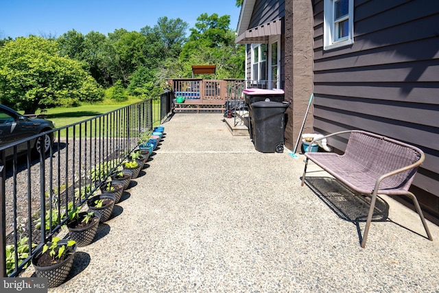 view of patio / terrace