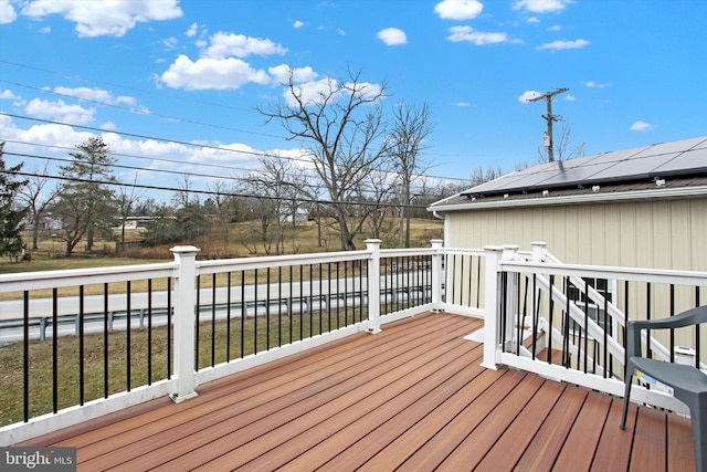 view of deck