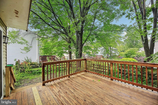 view of deck