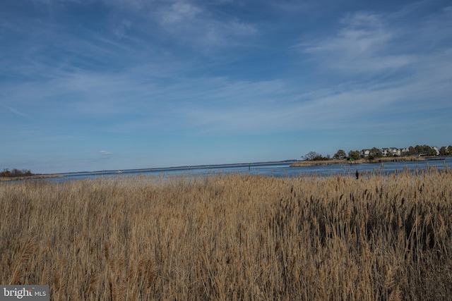 property view of water