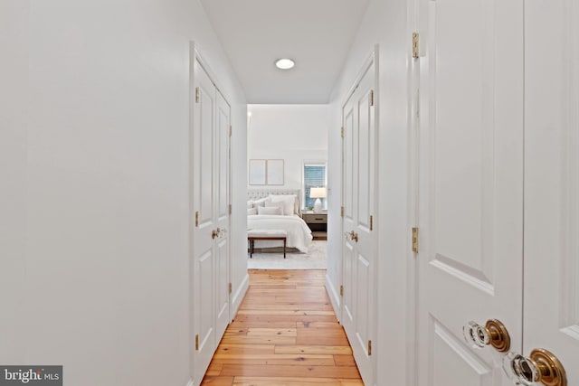 506 Ivy Cir, Alexandria, VA 22302 - hall featuring light wood-type flooring