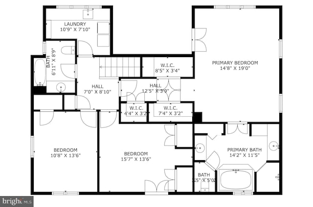 506 Ivy Cir, Alexandria, VA 22302 - floor plan
