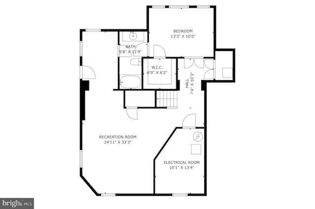 506 Ivy Cir, Alexandria, VA 22302 - plan