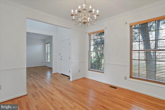 461 Apple Cross Rd, Harpers Ferry, WV 25425 - interior space with light wood finished floors, plenty of natural light, baseboards, and a notable chandelier