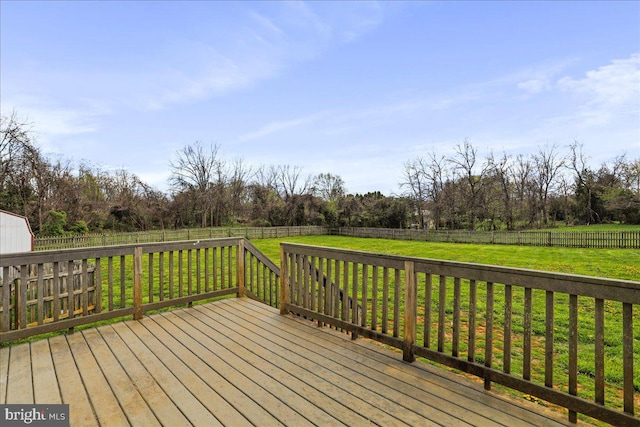 461 Apple Cross Rd, Harpers Ferry, WV 25425 - wooden terrace with a yard and a fenced backyard