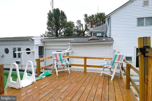 view of deck