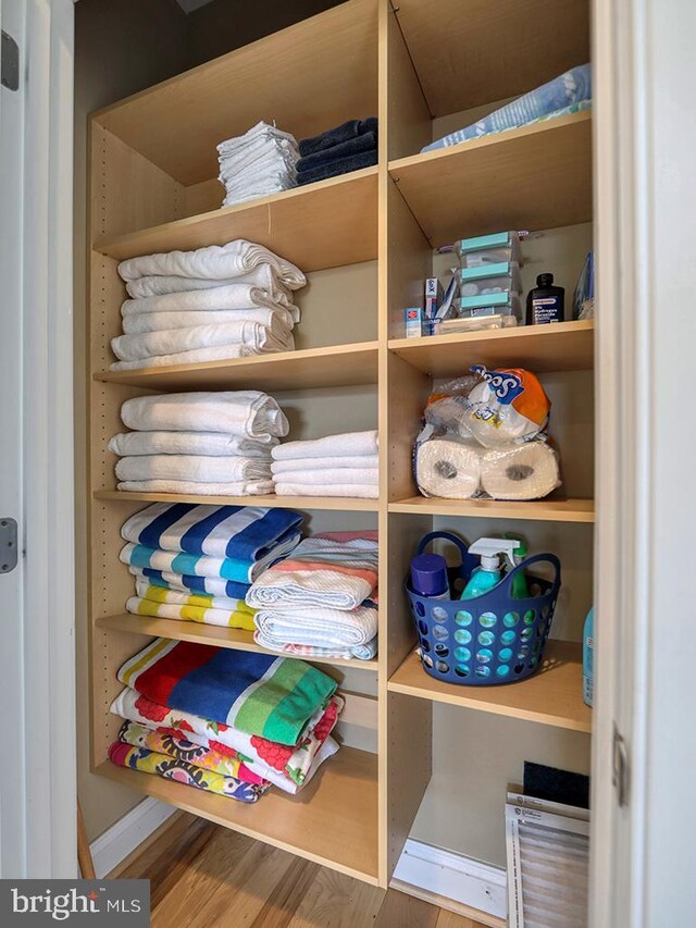 view of closet