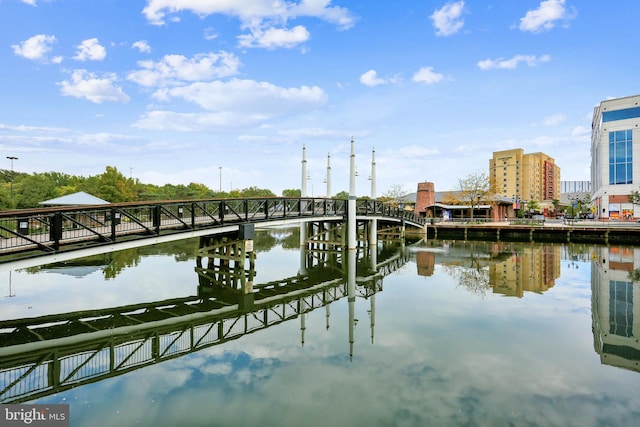 501 Palmtree Dr Unit 3, Gaithersburg, MD 20878 - dock area featuring a water view