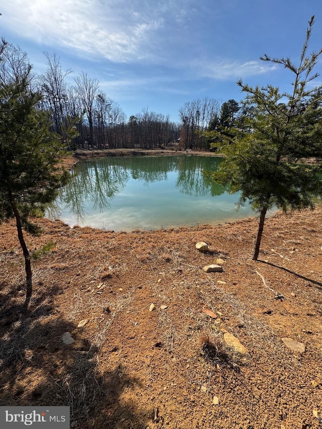 view of water feature