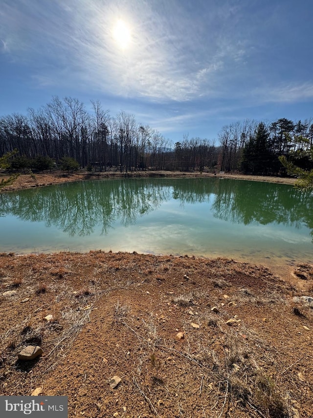 property view of water