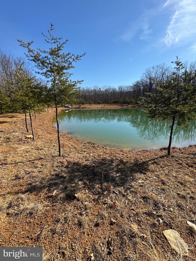 property view of water