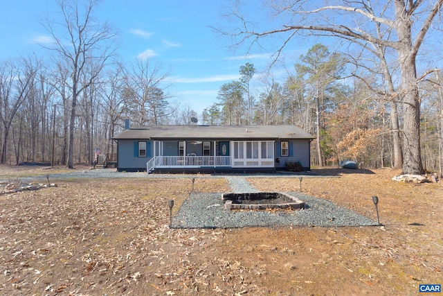 view of front of house