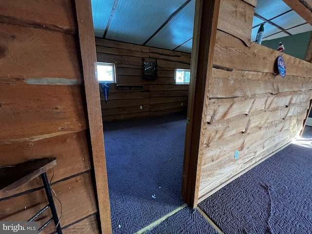 view of horse barn