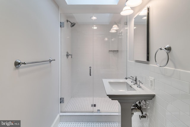 1911 Belle Haven Rd, Alexandria, VA 22307 - full bathroom with a stall shower