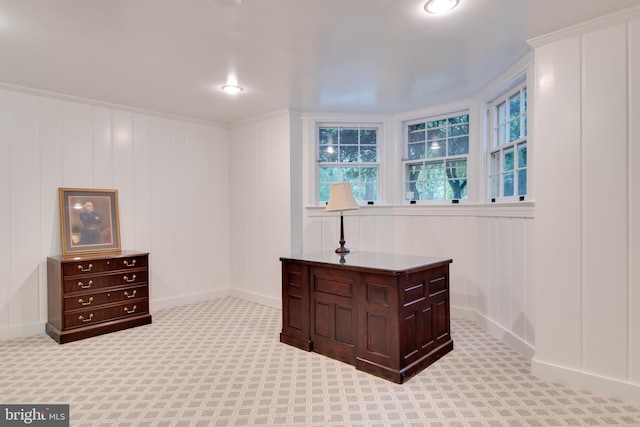 1911 Belle Haven Rd, Alexandria, VA 22307 - interior space with a decorative wall and baseboards