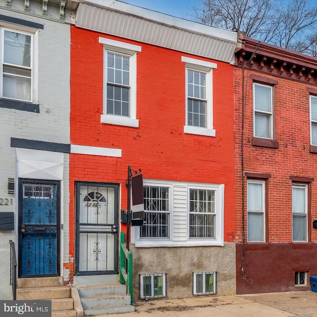 multi unit property with brick siding