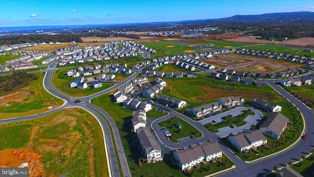 birds eye view of property featuring a residential view