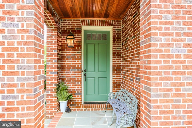 809 Cornell St, Fredericksburg, VA 22401 - property entrance with brick siding