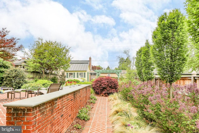 809 Cornell St, Fredericksburg, VA 22401 - view of yard featuring fence