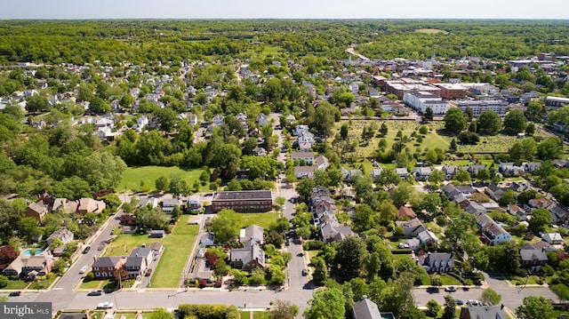 809 Cornell St, Fredericksburg, VA 22401 - aerial view featuring a view of trees