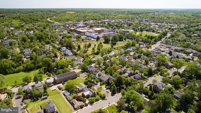 809 Cornell St, Fredericksburg, VA 22401 - birds eye view of property featuring a view of trees