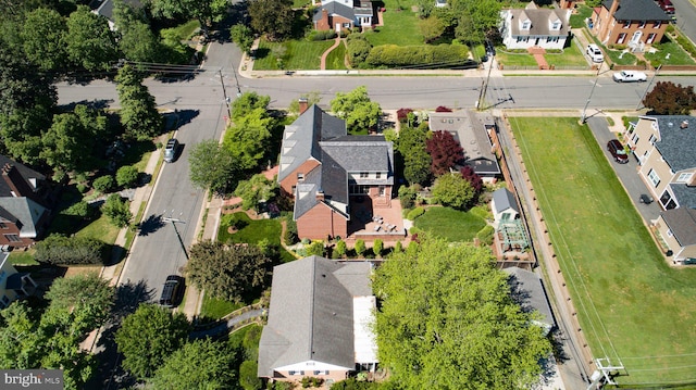 809 Cornell St, Fredericksburg, VA 22401 - bird's eye view featuring a residential view