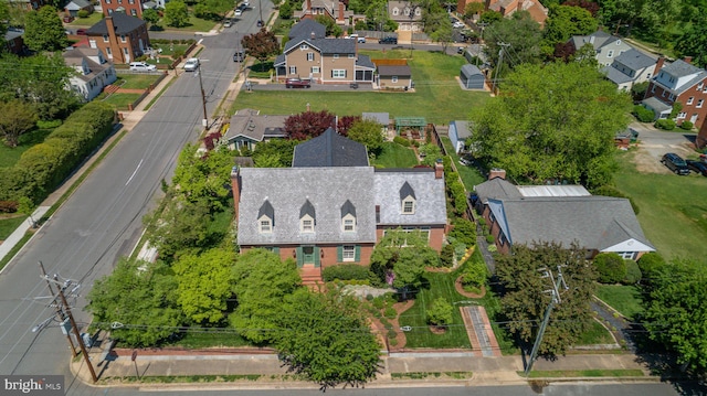 809 Cornell St, Fredericksburg, VA 22401 - bird's eye view featuring a residential view