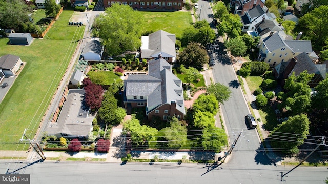 809 Cornell St, Fredericksburg, VA 22401 - bird's eye view with a residential view