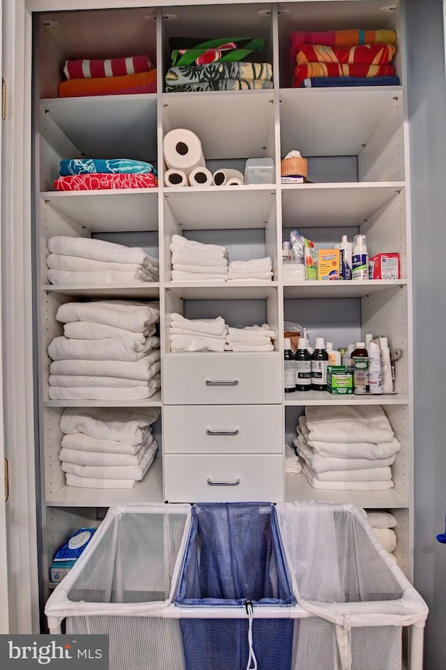 view of closet