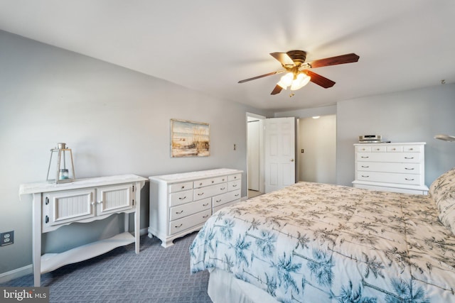 39375 Thomas Dr, Mechanicsville, MD 20659 - bedroom with a ceiling fan, carpet, and baseboards