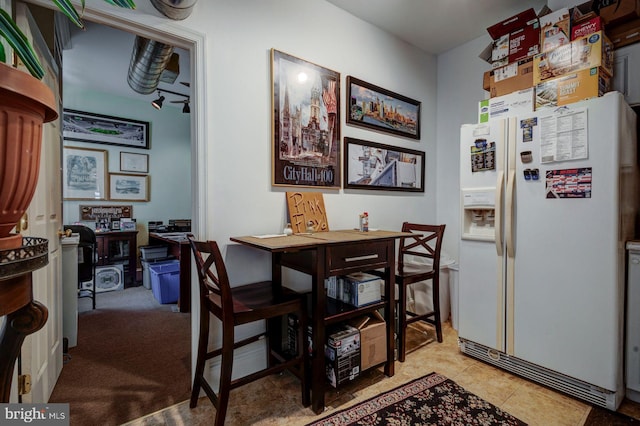 view of dining room