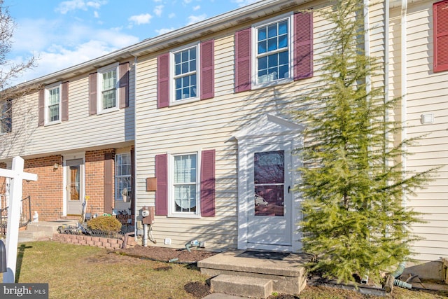 view of townhome / multi-family property