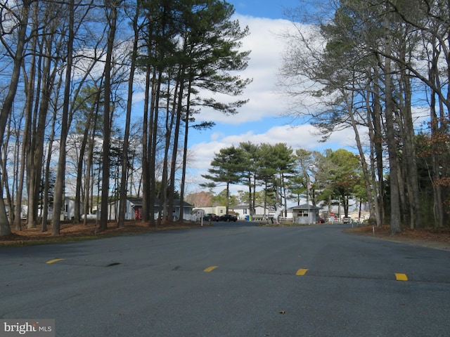 view of road