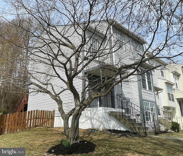 733 Farnham Pl, Bel Air, MD 21014 - view of home's exterior featuring fence