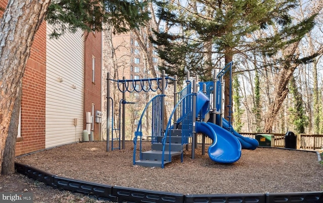 view of communal playground