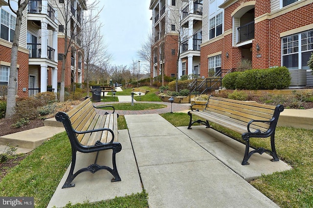 view of property's community