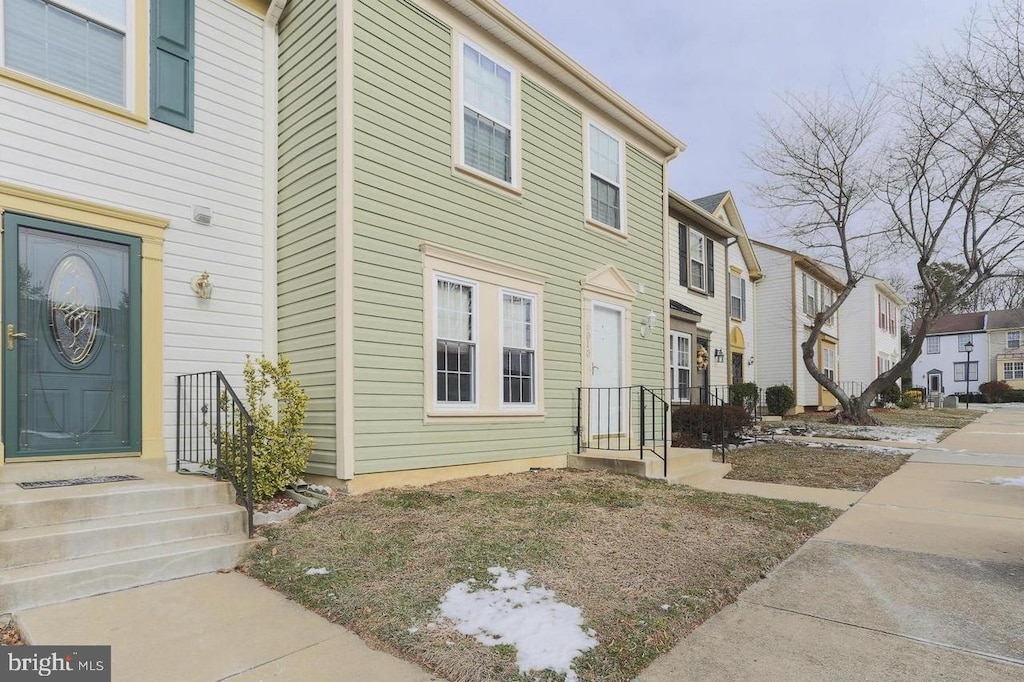 exterior space featuring a residential view