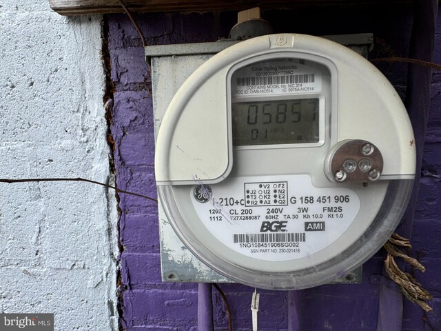 details with electric meter