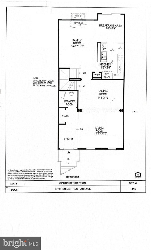 2114 Split Creek Ln, Hanover, MD 21076 - view of floor plan / room layout
