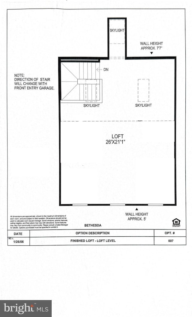 2114 Split Creek Ln, Hanover, MD 21076 - view of floor plan / room layout