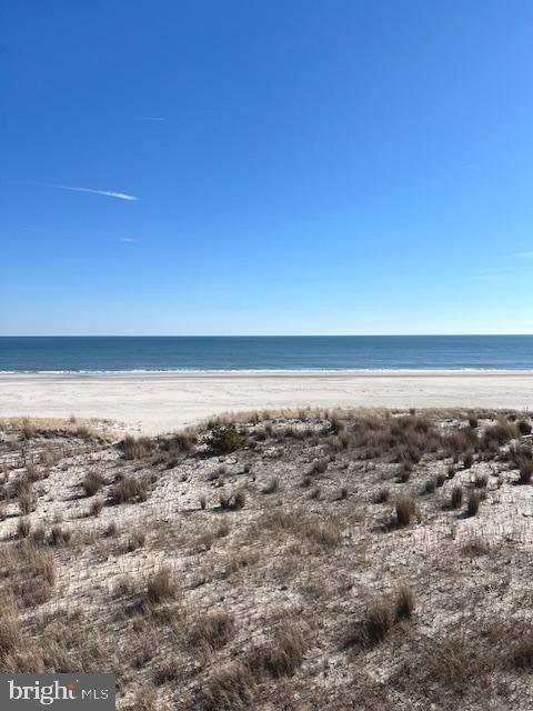 property view of water with a view of the beach