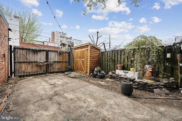 1619 Marion St NW, Washington, DC 20001 - fenced backyard featuring a gate and a patio area